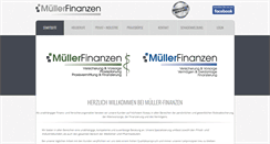 Desktop Screenshot of mueller-finanzen.de