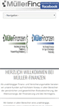 Mobile Screenshot of mueller-finanzen.de